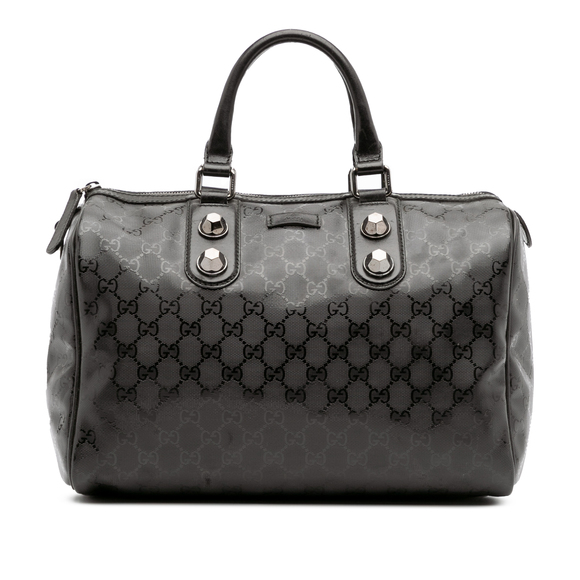 Pre-Loved Gucci GG Imprime Boston Bag - Picture 1 of 12